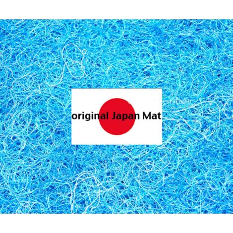 GENKI4KOI NATURAL FOOD Materiale filtrante stuoia giapponese JAPAN MAT 2m x 1m x 3,8 cm - alta densitá di fibre (the original of japanese mat)