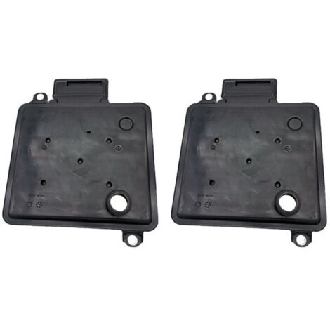 Matériau noir : Filtre de boîte de vitesses en plastique compatible avec Jeep JL Wrangler. Emballage : sachet OPP.