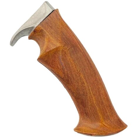 Matériau pour manche de couteau - Fournitures de loisirs créatifs ergonomiques - Manche de couteau en bois de remplacement - Style A