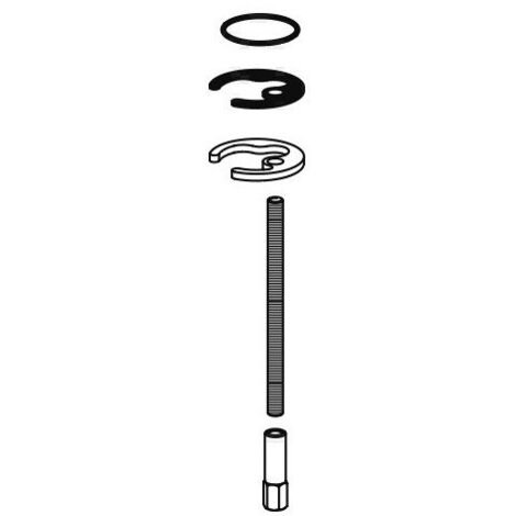 Matériel de fixation Hewi pour mitigeur de lavabo AQ 950