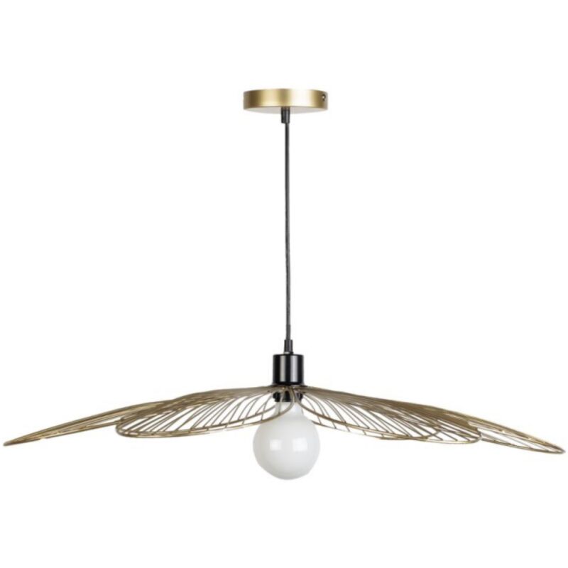 Mathias Luminaires - Mathias - Suspension flora en métal Or, compatible culot E27, 25W - SUSFLORALD79