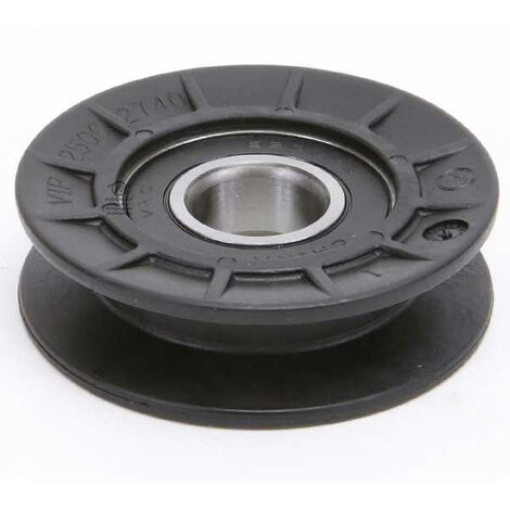 Matijardin – Poulie composite Ø 64 mm à gorge en V – Modèle VIP2500-2.740 – Largeur 19 mm – Alésage 17,5 mm pour systèmes de transmission de puissance
