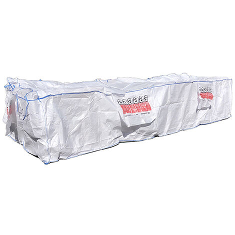 Matisère – Big-bag amiante pour benne ampliroll 620x240x115 cm – Sac non réutilisable pour déchets amiantés – BODYBENNEAMIANTE