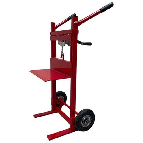 Matisère – Diable lève radiateur 480mm de hauteur – Roues pleines Ø200mm – Charge maximale 300kg – 300205