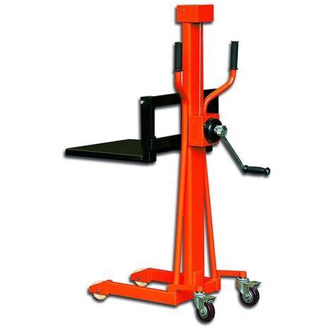 Matisère – Gerbeur manuel avec plateforme – Levée max 1100 mm – Charge max 150 kg – Roues pivotantes Ø250 mm – LS150
