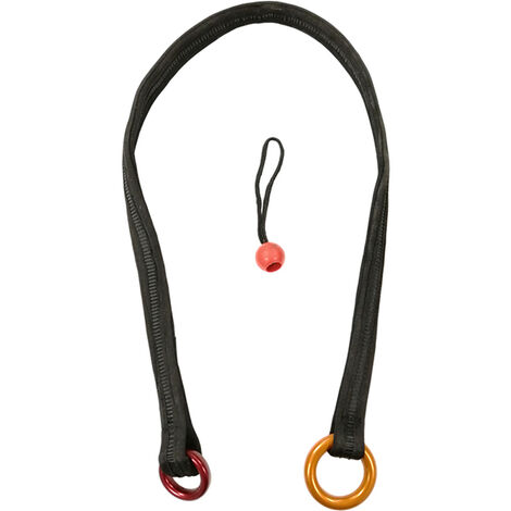 Matisère – Sangle d'ancrage fausse fourche élagueur 1,20 m – Résistance 18 kN – Polyester 30 mm – Anneaux aluminium identifiables – FA6003712