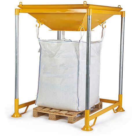 Matisère – Trémie 1400mm pour remplissage Big-Bags – Accessoire échafaudage – Sortie 500 x 500 mm – Encombrement 1560 x 1560 mm – 218070