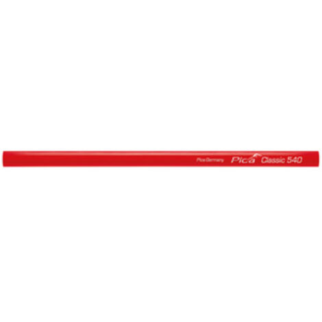 MATITA PER CARPENTIERE PICA CLASSIC 240 MM ROSSO- PICA MARKER- 10,0 pz