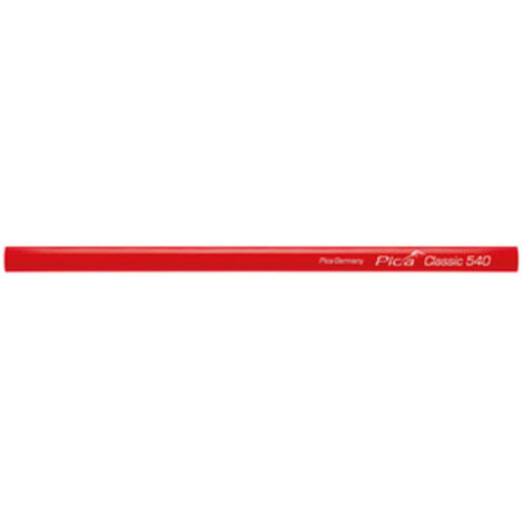 MATITA X FALEGNAMI PICA CLASSIC CM.24 ROSSO PICA MARKER PZ 10,0