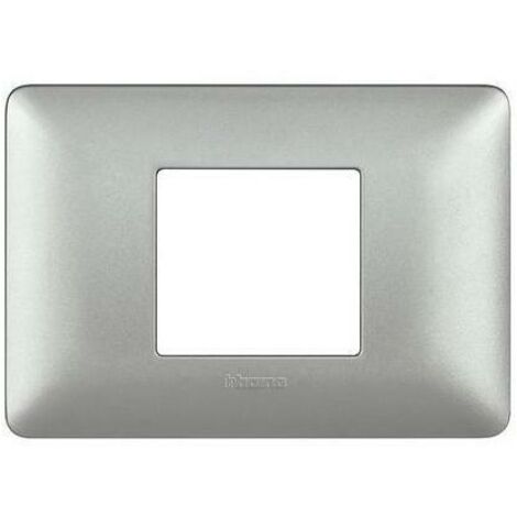 Matix placca 2 plata posti centrati am4819msl