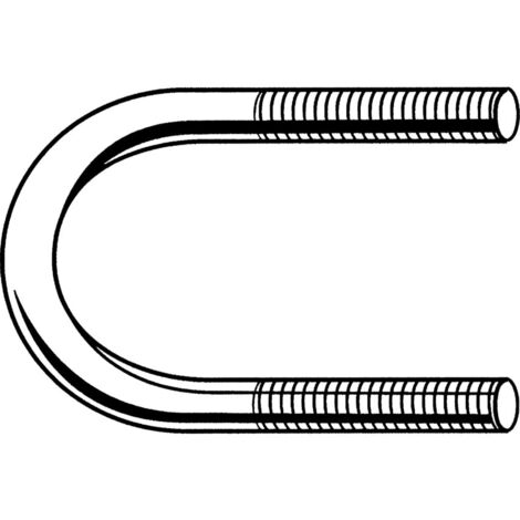 Matlock M6X42X29X20 U-Bolt Type-B BZP- you get 5