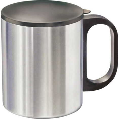 MATO interpräsent Tazza termica Acciaio inox (spazzolato), Nero 0.280 l 4119