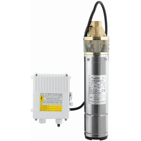 Matra elettropompa sommersa Venus 100 / ottone HP 1 pompa acqua sommergibile per acque chiare