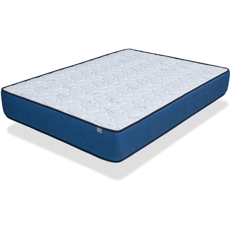 Matratze 80x180 SIBARIS - H3 - Hohe 26 CM - Viskoelastisch, anpassungsfahig, atmungsaktiv und Reduktion von Druckstellen