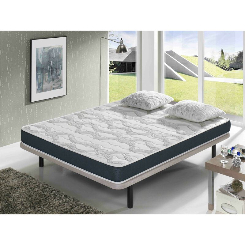 Matratze 160x190 ERGO KONFORT -H2- Hohe 14 cm Super weiche Polsterung - jugendlich - ideal fur Nest-Betten DORMALIT