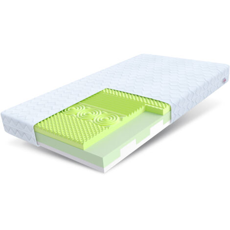 Matratze 80x200 cm ADRIANO H2 H3 11 cm Kindermatratze profilierter HR Schaum