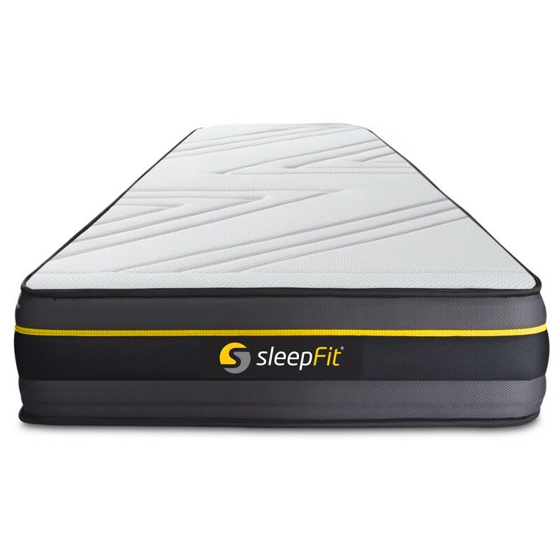 Sleepfit - ACTIVE Matratze 100x210cm, Memory-Schaum , Härtegrad 4, Höhe: 24cm, 5 Komfortzonen