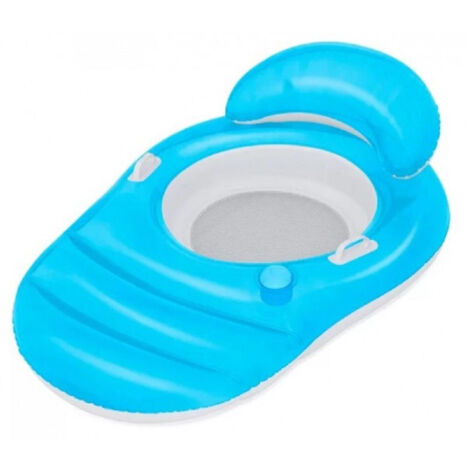 MATRATZE SESSEL LUXE RELAXER LOUNGE MESH SITZ 152X102CM POOL 43646