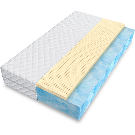 Matratze TINOS 100x200 H2 H3 NAWAPUR Energie Schaumstoff LATEX Kaltschaum 18 cm