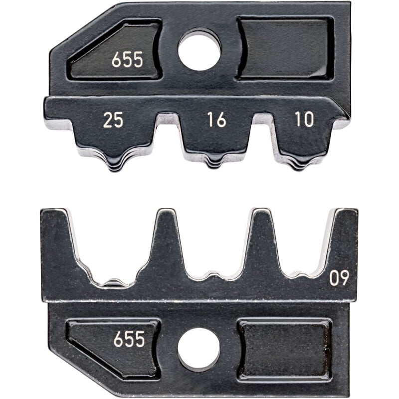 97 49 09 Matrice à sertir pour embouts de câble 10 à 25 mm² adapté pour marque (pinces) 97 43 200, 97 43 - Knipex