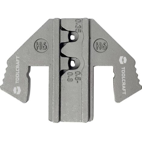 MATRICE À SERTIR TOOLCRAFT 1601086 0.35 À 0.8 MM² ADAPTÉ POUR MARQUE TOOLCRAFT 1 PC(S)