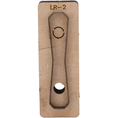 Matrice de découpe en métal et cuir, bricolage, estampage, poinçonnage, moule de découpe, en acier allié, accessoires d'artisanat d'art LR 2