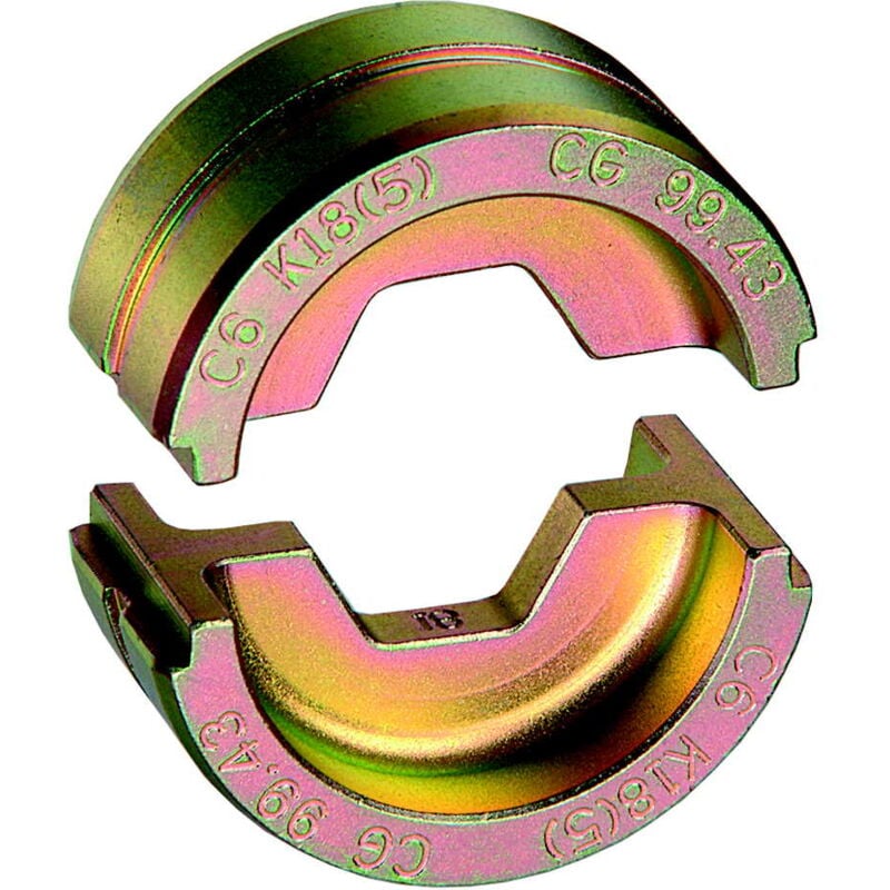Mecatraction - Matrice de sertissage C6HCU, taille de fil 95mm² ( Prix pour 1 )