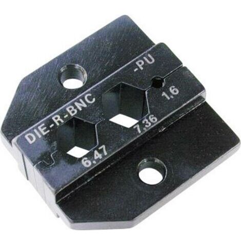 Matrice de sertissage Neutrik DIE-R-BNC-PU noir 1 pc(s) D21533
