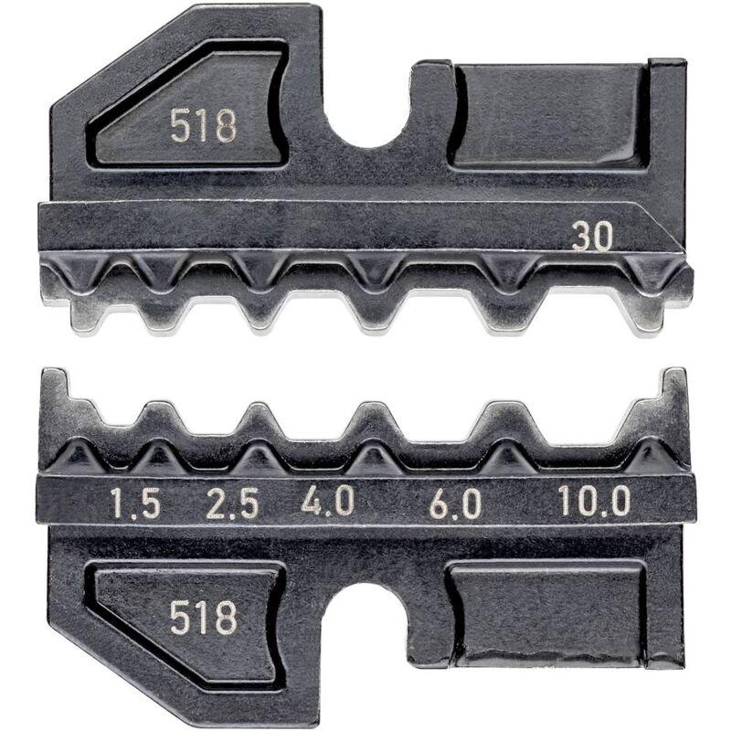 Image of 97 49 30 Matrice di crimpaggio Connettore non isolato 1.5 fino a 4 mm² Adatto per marchio (Pinze) - Knipex