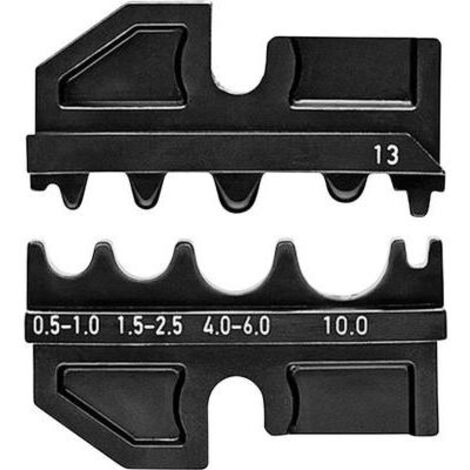 Matrice di crimpatura metallica non isolata Knipex 10 mm²