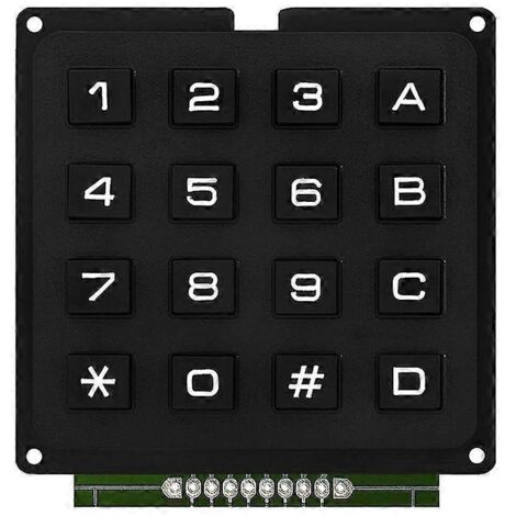 Matrices 4x4, matrices de touches à 16 boutons, modules de clavier électriques-1-