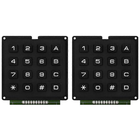Matrices 4x4, matrices de touches à 16 boutons, modules de clavier électriques-2-