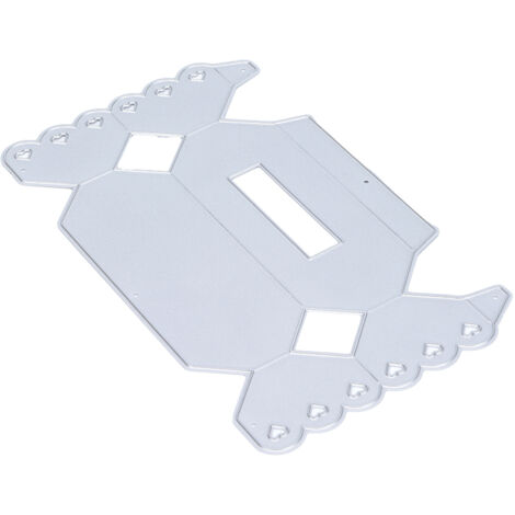 Matrices de Découpe en Acier Carbone pour Embossage - Machine de Découpe pour Boîtes Cadeaux et Artisanat Papier DIY