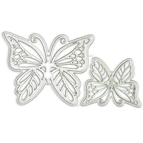 Matrices de découpe papillon en métal pour scrapbooking, pochoirs et gaufrage de cartes à faire soi-même