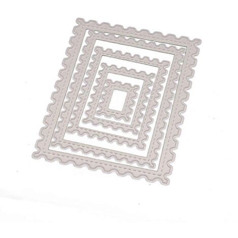 Matrices de découpe pour cadres à tampons, pochoirs, scrapbooking, gaufrage, loisirs créatifs en papier