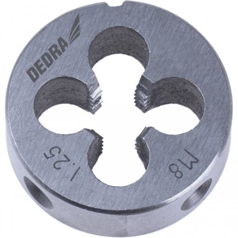 Matrices DEDRA M6 - 25 x 9 mm, acero para herramientas