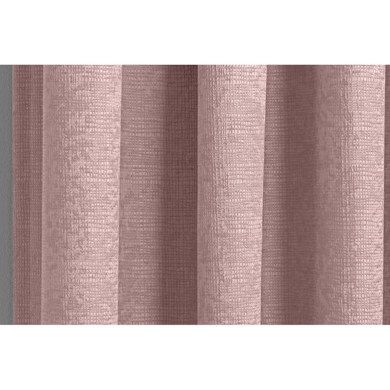 Matrix Pair of 168 X 183 Blackout Curtains, Blush