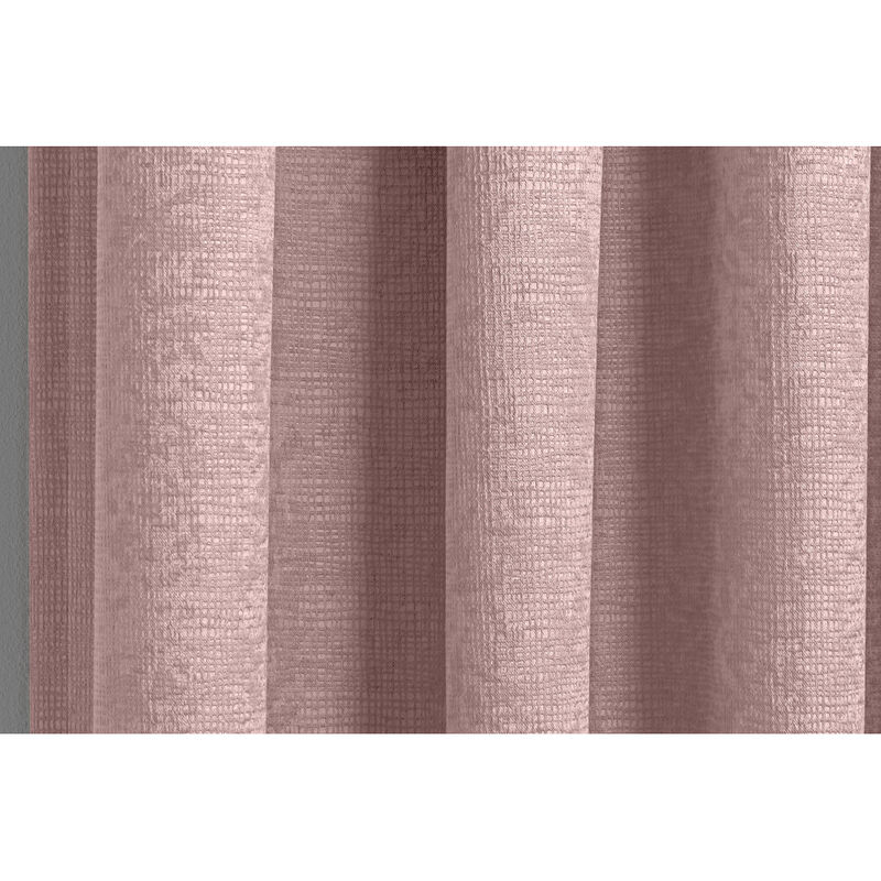 Tyrone Textiles - Matrix Pair of 229 X 183 Blackout Curtains, Blush