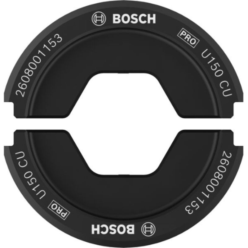 Matrix de crimp pro, u150 cu, 150 mm², rame