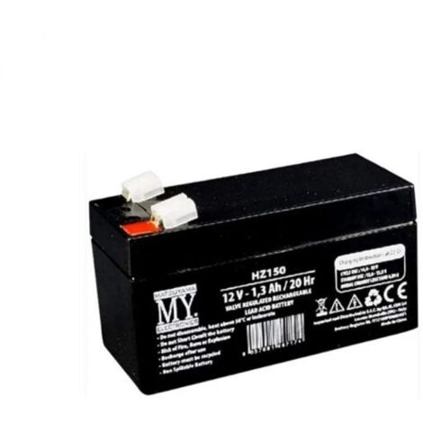 Matsuyama Batteria ricaricabile al piombo 12V 1,3AH 97x43x51mm - HZ150