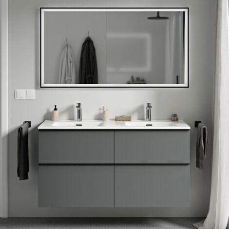 Matt anthracite (en), Blanc brillant, Noir mat
