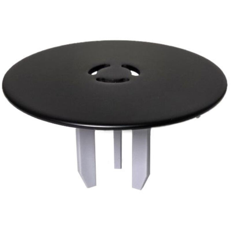 Image of Matt Black Brass Shower Trap Cover&hellip;
