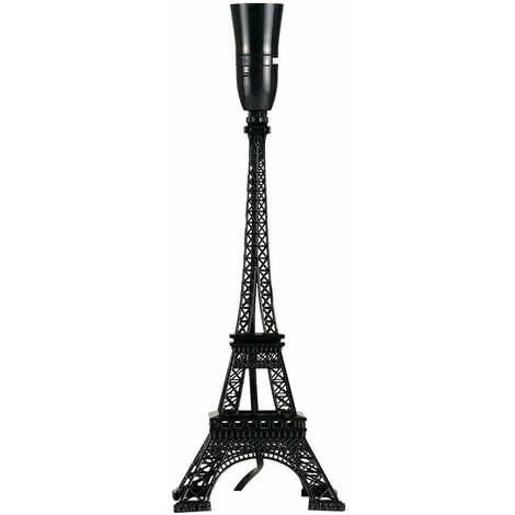 Matt Black Eiffel Tower Table Lamp Base - 20233