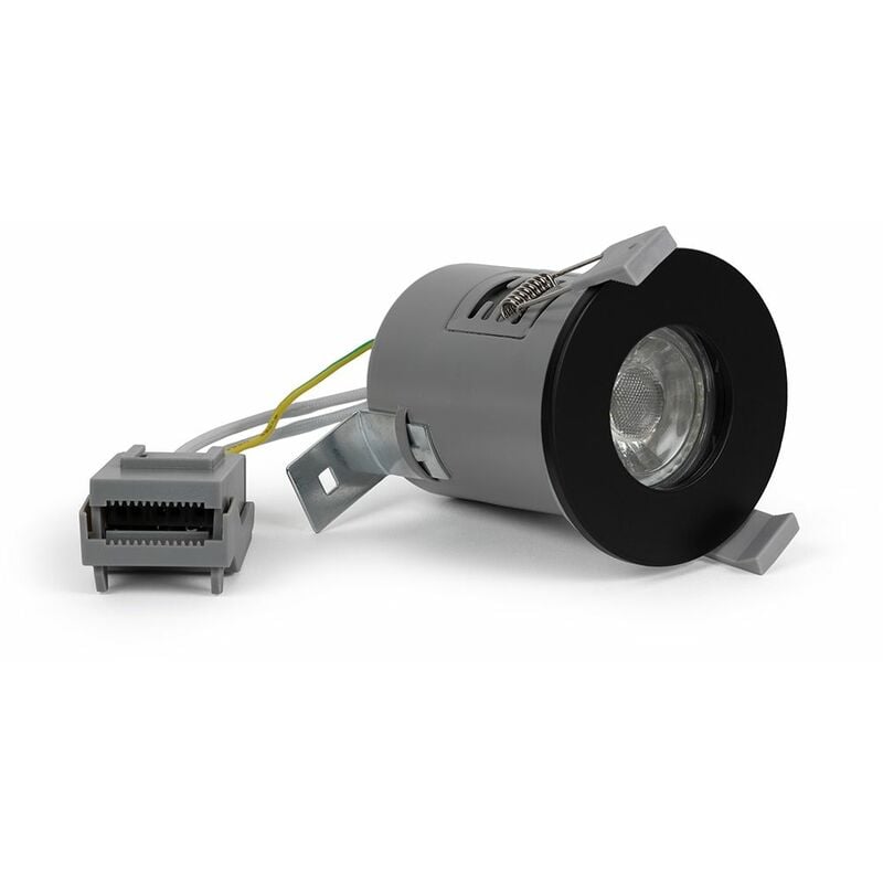 Se Home - Matt Black GU10 Fire Rated Downlight - IP65