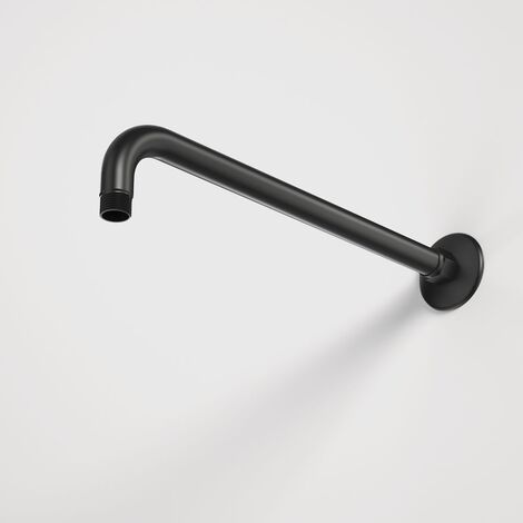 Matt Black Round 300 mm Wall Mounted Shower Head Arm Fixed for Rain Shower Head