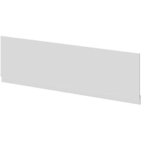 Matt White MDF 1800mm Front Bath Panel