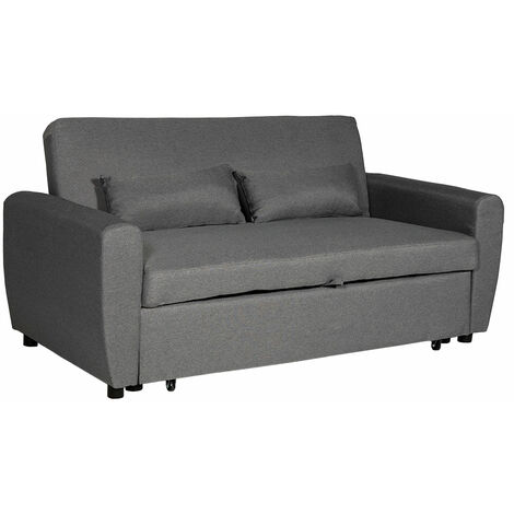 MATTDivano letto a 2 posti grigio