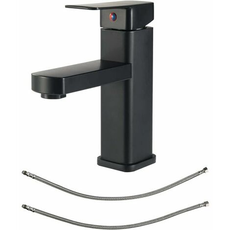 Matte Black Basin Mixer Tap, Single Lever Bathroom Basin Faucets, Basin Faucets, Basin Faucets, Basin Faucets, Basin Mixer Tap, Basin Faucet