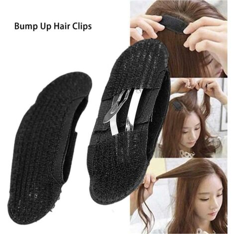 matte Haarspangen mit Schwämmchen für voluminöse Frisuren, unsichtbares Haaraccessoire für mehr Volumen