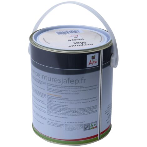 Mattes Acrylfarbe Elfenbein Jafep  2,5 L